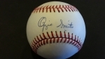 Autographed Baseball Ozzie Smith - GAI (St Louis Cardinals)